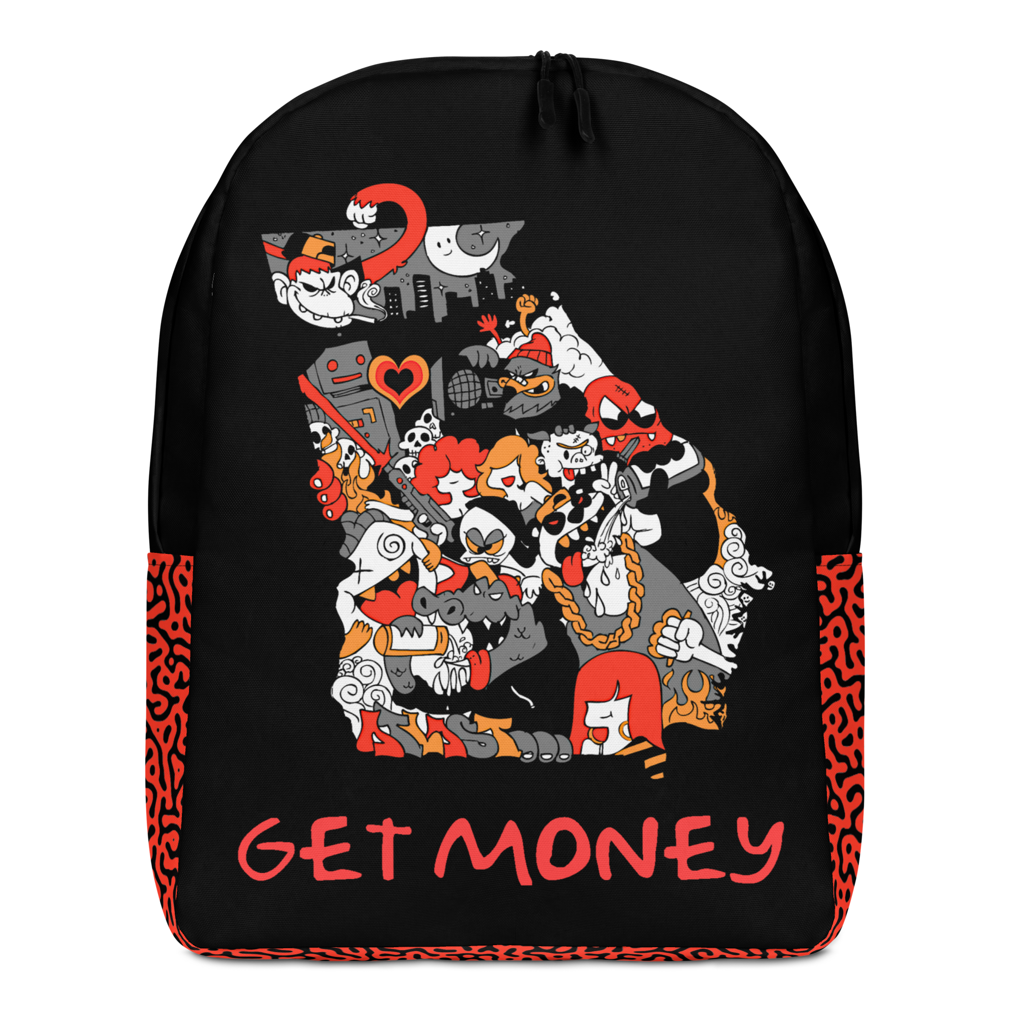 GA "Get Money" Menagerie Pouch Backpack